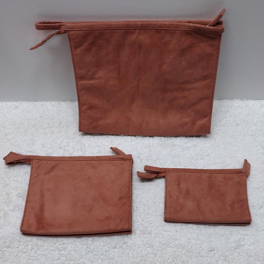Lacome Cosmetics Makeup Travel Bags Bundle of 3